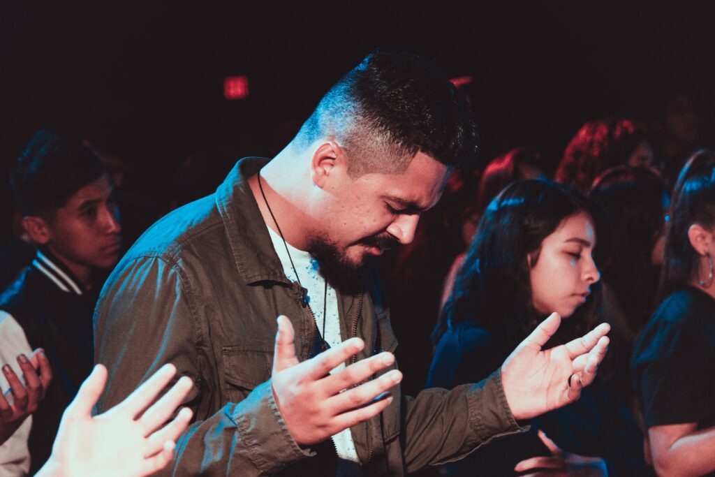 Praying to create a community Praying to create a community